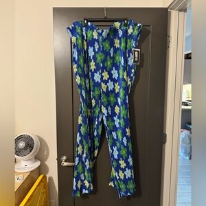 Sammy B. Black History Month Target collab Vibrant Floral Wide Leg Women's Pants